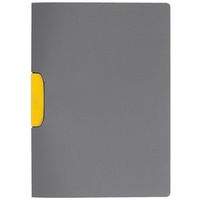 Durable 230404 Klemmhefter "DURASWING COLOR", A4, anthrazit/gelb