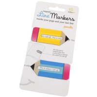 Bookchair Line Markers Pencils/Lesezeichen/2er Set Stifte