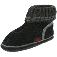 Beck Unisex Oetz Flache Hausschuhe, Schwarz, 39 EU