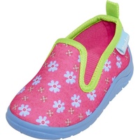 Playshoes Hausschuh Blumen pink | Gr.: 26/27