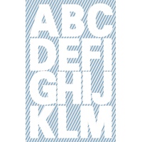 AVERY Zweckform 3786 Buchstaben Etiketten (A-Z 25mm, wetterfeste Folie)