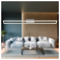 Briloner Deckenlampe Frame, 3-stufig-dimmbar, alu, 110x12cm