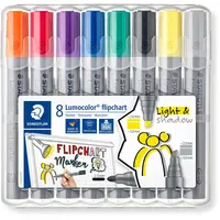 Staedtler Flipchartmarker 8 St. mehrfarbig