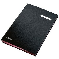 Esselte Unterschriftenmappe 621061 DIN A4 20Fächer Pappe PP schwarz