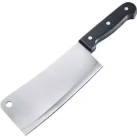 Westmark Küchenbeil, Breite Klinge, Gesamtlänge: 30 cm, Rostfreier Edelstahl/Kunststoff,