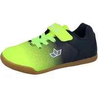 LICO Sambo VS Unisex Kinder Hallenturnschuh, Marine/ Lemon, 36