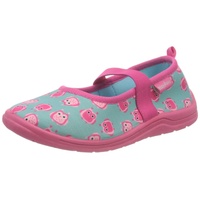 Playshoes Eulen, Unisex-Kinder Niedrige Hausschuhe, Türkis (türkis 15), 20/21