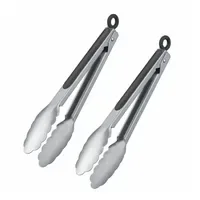 Westmark Grillzange 27,5 cm Edelstahl Schwarz/Silber