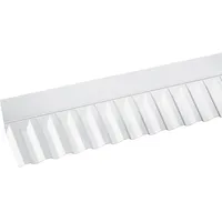 Gutta Wandanschlussprofil Acryl Trapez 76/18 104,5 cm transparent