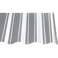Guttagliss PVC-Profilplatte 1,1 mm P8 130/30 Klar 1600 mm