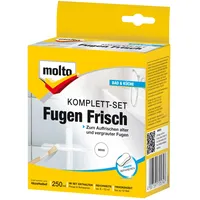 MOLTO Fugen-Frisch Komplett-Set Weiß 250 ml