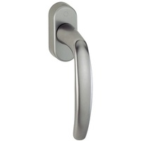HOPPE Atlanta 0530/US952 mit ovaler Rosette VK7x32-42,F9 eloxiert