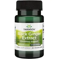 Swanson Black Ginger Extract, 100mg - 30 St