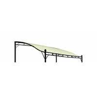 DEGAMO Ersatzdach für Anbaupavillon MANTOVA, PVC-beschichtet ecru
