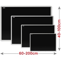 ALLboards Kreidetafel mit Alurahmen Premium EXPO 150x100cm