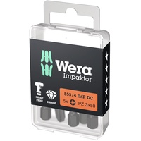 WERA Bit 855/4 IMP DC PZD3 L.50mm 1/4 Zoll