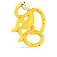 MATCHSTICK MONKEY Beißring Affe mini gelb