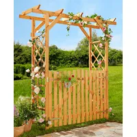 Promadino Pergola Ben, mit Türen Kiefernholz 192 cm