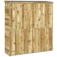 VidaXL Geräteschuppen 1,63 x 0,5 m braun