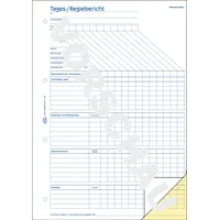 Avery Zweckform Formularbuch Tages-/Regiebericht A4 2x 40 Seiten