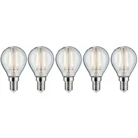 Paulmann LED Tropfen 5087 4,8W E14 warmweiß 5 St.