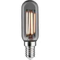Paulmann LED-Röhrenform E14 4 Watt Glas Grau Rauch