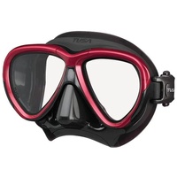 Tusa Intega Tauchmaske SCHWARZ|ROT No Size
