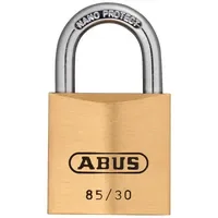 ABUS Vorhangschloss 85/30, Messing massiv