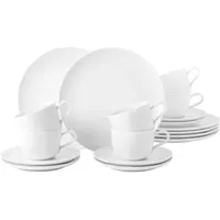 SELTMANN WEIDEN Liberty Kaffeeservice 18-tlg. weiß unifarben