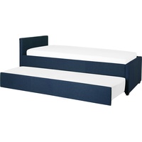 Beliani Beliani, Tagesbett Blau, Textil, 80x200 cm