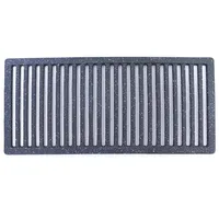 RAMROXX Grillrost 62,5 cm x 30,5 cm Gusseisen schwarz