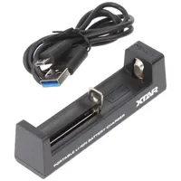 XTAR 1-Schacht USB-Ladegerät mit bis zu 0,5Ah Ladestrom