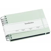 Semikolon Mini Mucho Fotoalbum mintgrün mit schwarzen Karten
