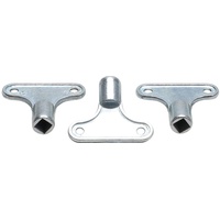 BGS Do it yourself Heizkörper-Entlüftungsschlüssel-Satz 3 teilig