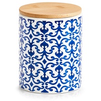 Zeller Present Frischhaltedose, Vorratsbehälter, Blau, Weiss