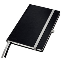 Leitz Notizbuch Style DIN A5 blanko, satin schwarz Hardcover