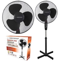 Esperanza EHF001KK Ventilator, Schwarz