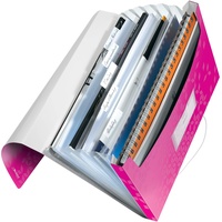 Leitz WOW Projektmappe A4, 250 Blatt, pink