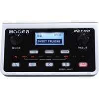 Mooer PE100 Guitar Effects,Black