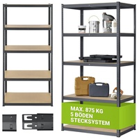 Juskys Lagerregal Basic 200 x 100 x 60 cm