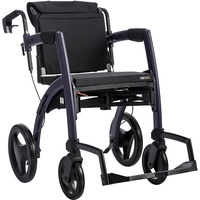 Rollz Motion 2.1 Rollator und Rollstuhl dark purple 1