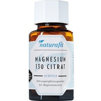 NATURAFIT Magnesium 130 Citrat Kapseln 60 St.