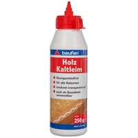 Baufan Holzkaltleim für alle Holzarten, 250 g, transparent, 008802008