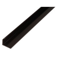GAH Alberts Winkelprofil, Kunststoff, schwarz,