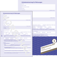Avery Zweckform Mietvertrag 2849 DIN A4 4seitig