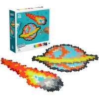 Plus-Plus 3912, Geniales Konstruktionsspielzeug, Puzzle Weltall, Kreativ-Bausteine, 500 Teile