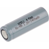 XCell NiMH-Akku, Industriezelle, 4/5 AA, Flat-Top, 43x14,5mm, 1,2V/1400mAh