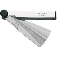 Helios Preisser Fühlerlehre 20 Blatt 0,05-1,00 mm 100 mm