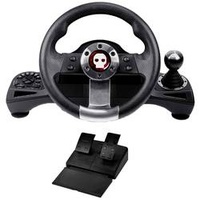 KONIX Pro Steering Wheel - PS4/XboxOne/Xbox S/X/PC/Switch (Switch, Xbox,