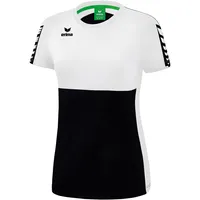 Erima Six Wings Trainingsshirt Damen schwarz/weiß 36